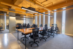 5 Person Coworking Desk