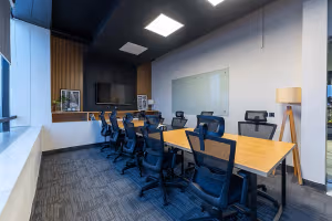 3 Person Coworking Desk
