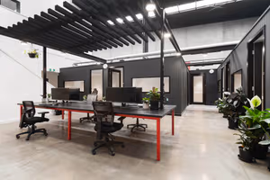 5 Person Coworking Desk
