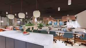 4 Person Private Office