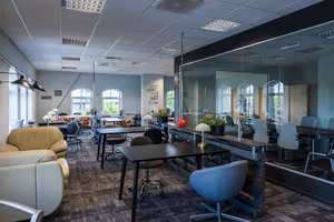 3 Person Coworking Desk