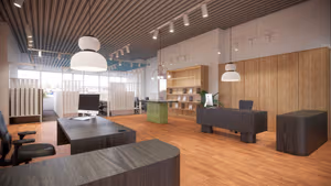 6 Person Private Office