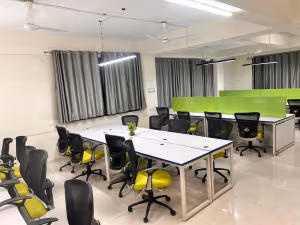 3 Person Coworking Desk