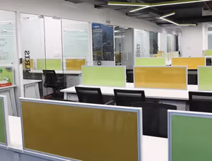 3 Person Coworking Desk