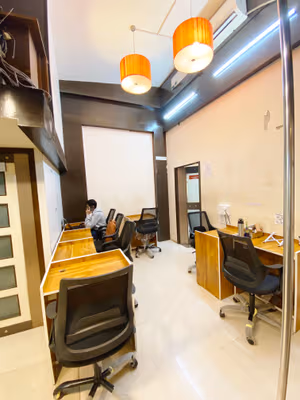 3 Person Coworking Desk