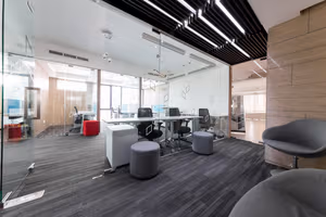 4 Person Coworking Desk