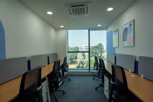 2 Person Coworking Desk