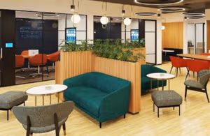 1 Person Coworking Desk