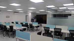5 Person Coworking Desk