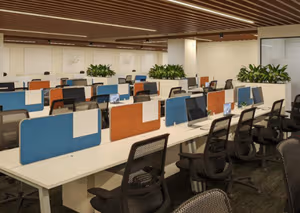 3 Person Coworking Desk