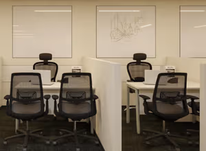 2 Person Coworking Desk