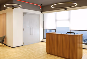 5 Person Coworking Desk