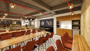 3 Person Coworking Desk