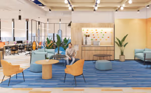 2 Person Coworking Desk