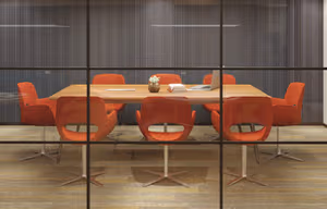 3 Person Coworking Desk