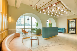 6 Person Coworking Desk