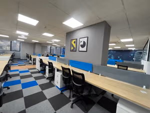 2 Person Coworking Desk