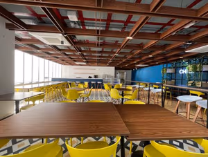 3 Person Coworking Desk