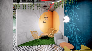 200 Person Private Office