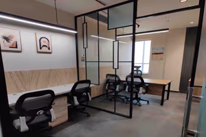 5 Person Coworking Desk