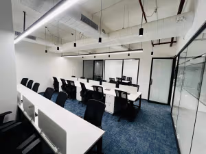 5 Person Coworking Desk