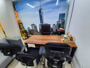 5 Person Coworking Desk