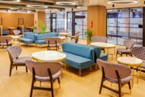 3 Person Coworking Desk
