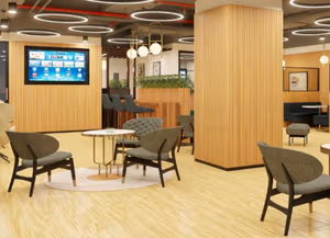 4 Person Coworking Desk