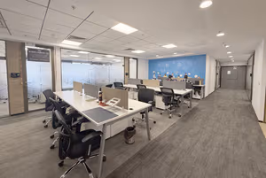 4 Person Coworking Desk