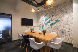 3 Person Coworking Desk