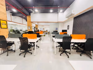 5 Person Coworking Desk