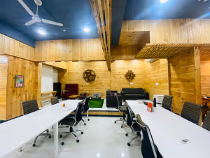 3 Person Coworking Desk