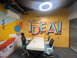 5 Person Coworking Desk