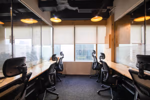 5 Person Coworking Desk