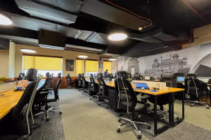 4 Person Coworking Desk