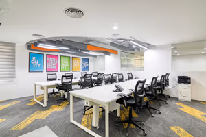 6 Person Coworking Desk