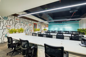 5 Person Coworking Desk