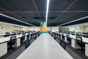 3 Person Coworking Desk