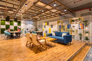 3 Person Coworking Desk