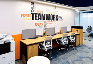 100 Person Private Office