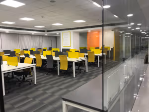 7 Person Coworking Desk