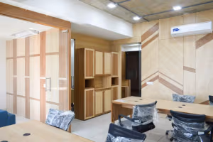 3 Person Coworking Desk