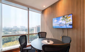 3 Person Coworking Desk