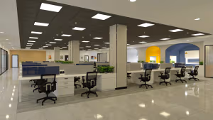 100 Person Private Office