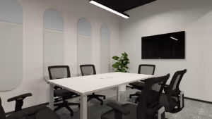 200 Person Private Office