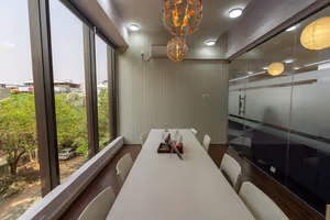 3 Person Coworking Desk