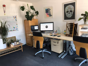 3 Person Private Office