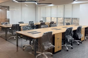 8 Person Coworking Desk