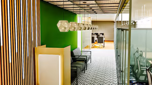 1 Person Coworking Desk