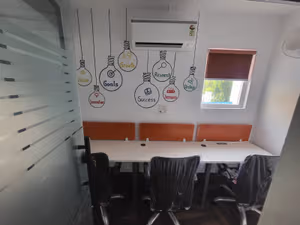 3 Person Coworking Desk